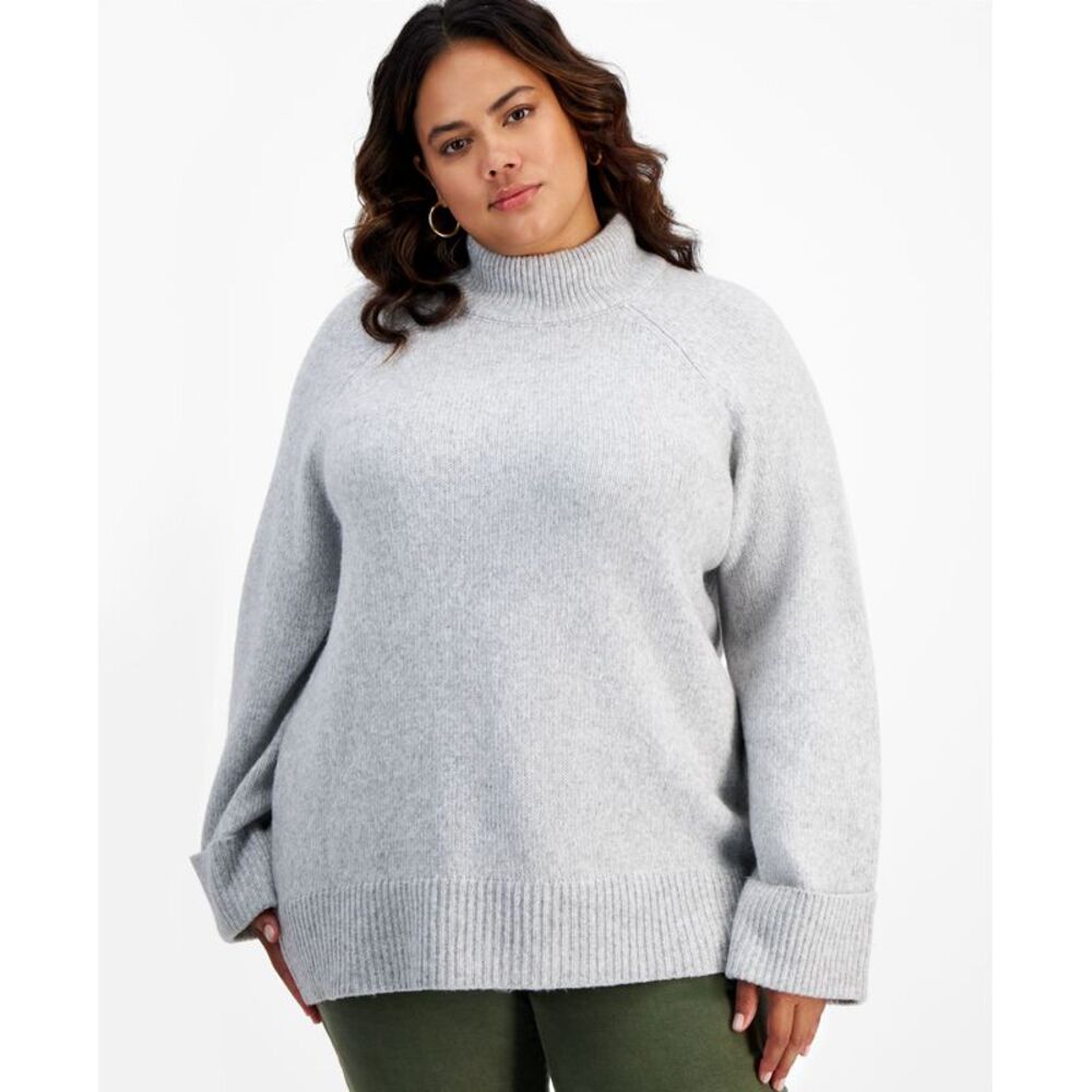 And Now This Oversized Mock-Neck Sweater